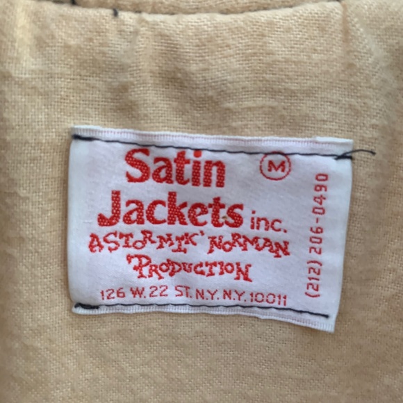 Vintage Hard Rock Cafe Baseball Jacket, circa 1985 - Picture 4 of 4